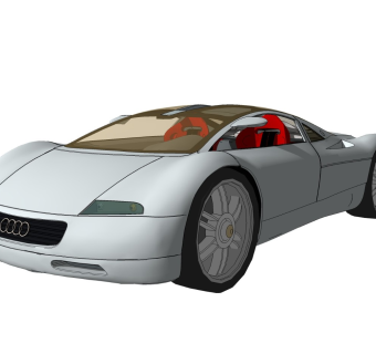 超精细汽车模型 奥迪 Audi